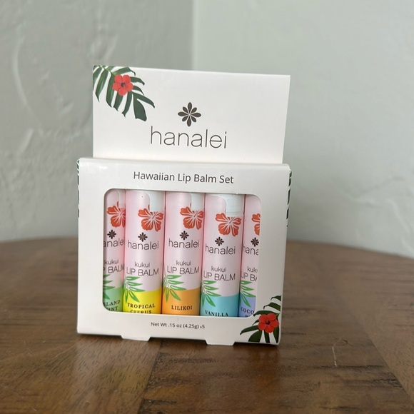 hanalei Other - 🌺 Hanalei Hawaiian Lip Balm Set